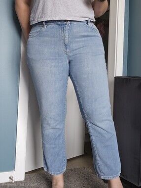 Simons Light Blue Denim Pants